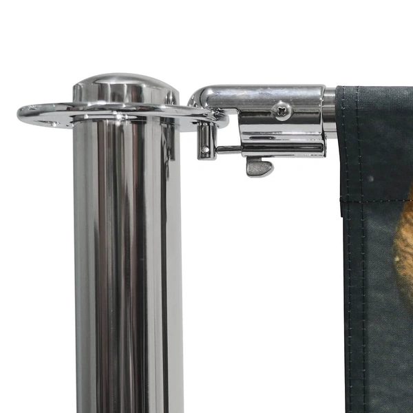 Cafe-Barrier Deluxe Detail Collar-Clip With Single-Sided Graphic